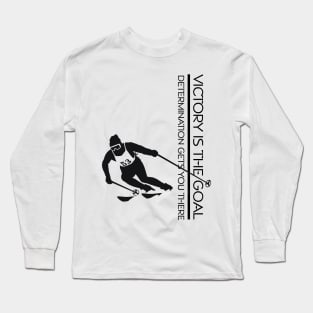 Victory Goal Ski Long Sleeve T-Shirt